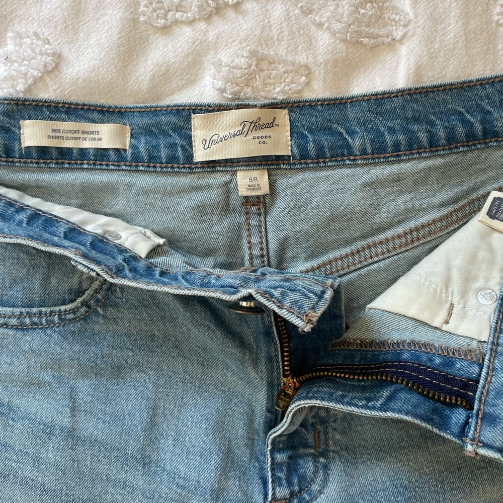 Denim Jean shorts, size 8R, very comfortable and cute!